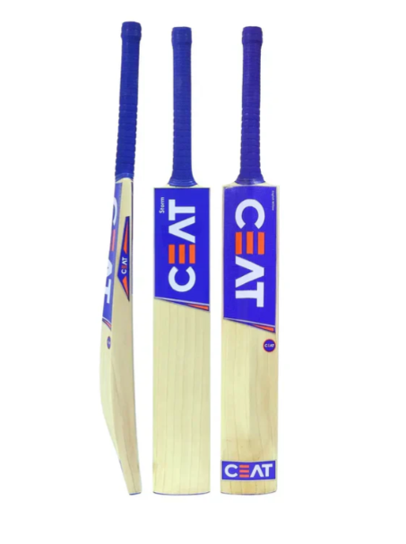 1 CEAT STORM ENGLISH WILLOW CRICKET BAT SIZE SH - Image 1