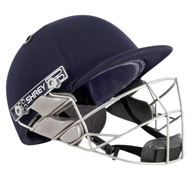 61uzjYuy3hL._SX679_ SHREY PRO GUARD 2.0 STAINLESS STEEL VISOR CRICKET HELMET - Image 1