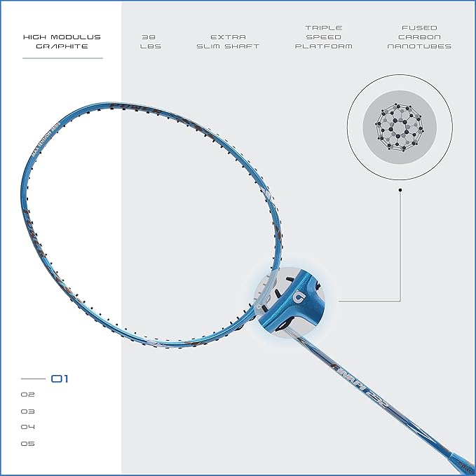 71E8xZSlpUL._SX679_ APACS FINAPI 232 UNSTRUNG RACKET - Image 1