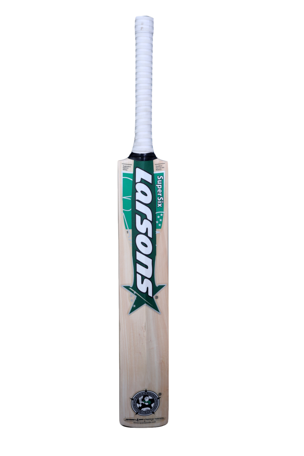 supersix2 RNS LARSONS SUPER SIX KASHMIR WILLOW CRICKET BAT -SH - Image 1